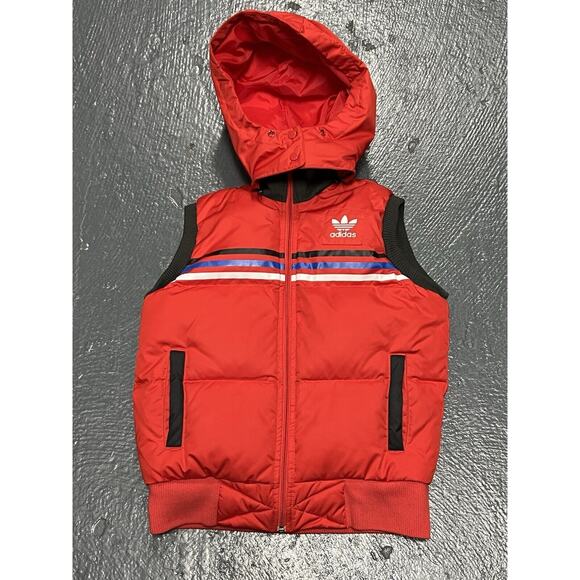 adidas Jackets & Blazers - Vintage ADIDAS Originals Down Puffer Vest Jacket Size 38